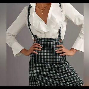 Anthropologie Maeve plaid dress NWT 14